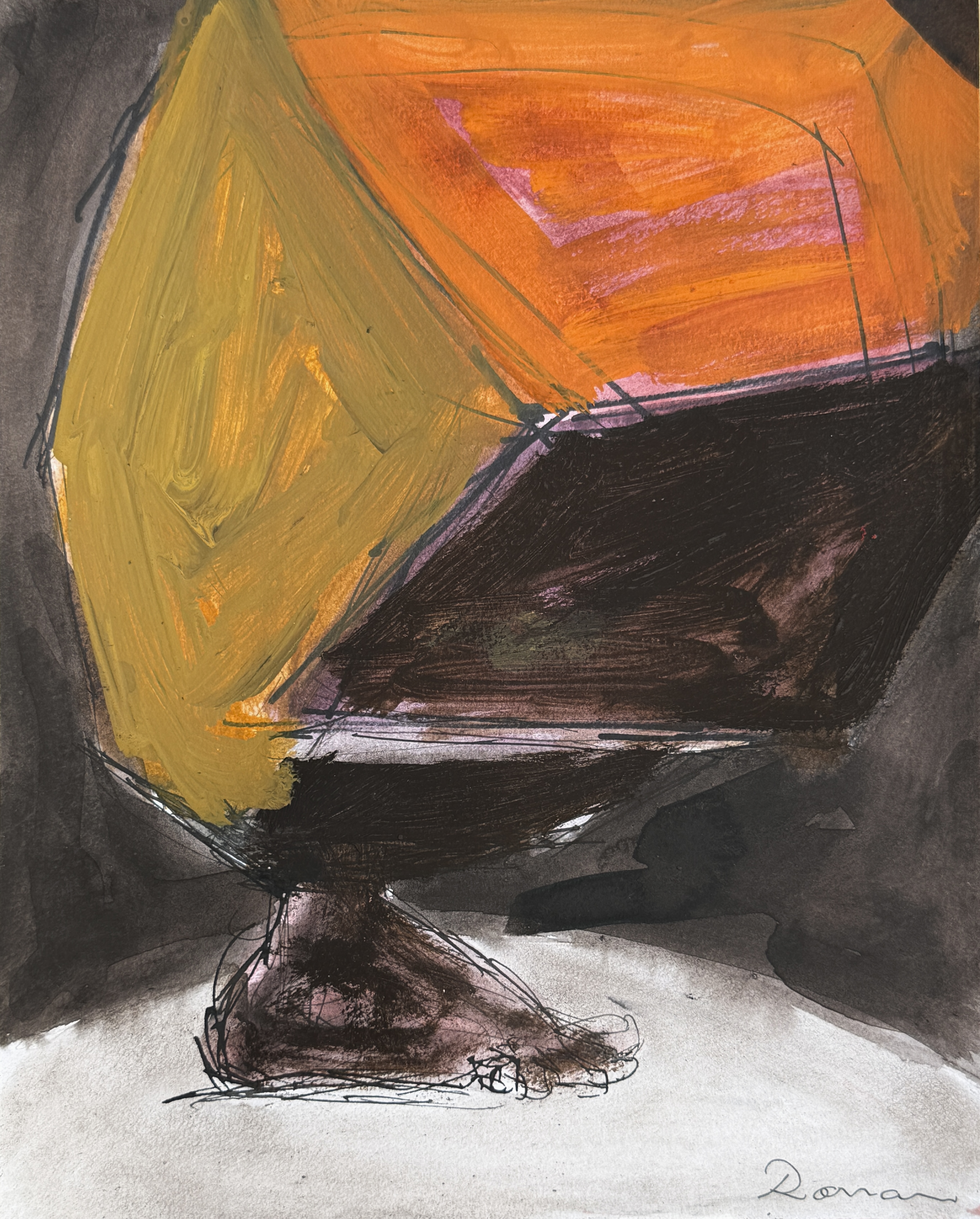 MIRCEA ROMAN: 1/50 – Fifty drawings and the launch of the artist's catalogue